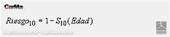 Riesgo a 10 años
